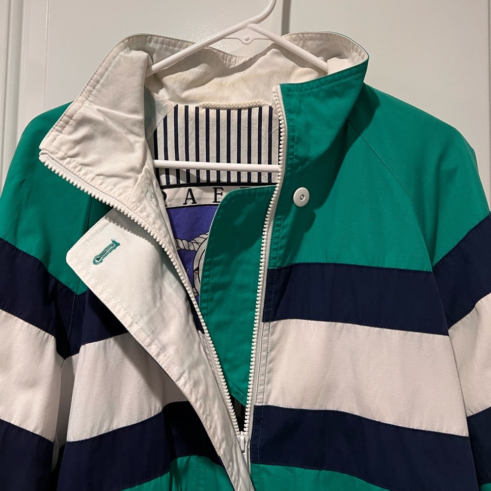 Vintage 1980’s Nautical Sailing Jacket - Unisex